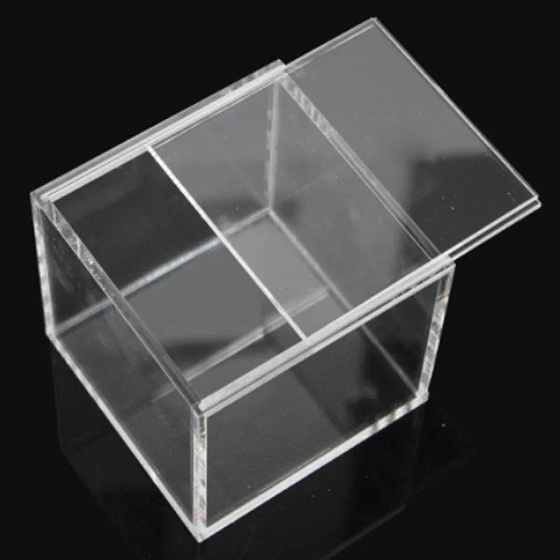 Booster Box - Custodia Espositiva In Acrilico Trasparente, Spessore 8+4 Mm, Chiusura Magnetica – Protezione UV Per Scatole Di Espansione, Dimensioni 14x7.9x12.5 Cm