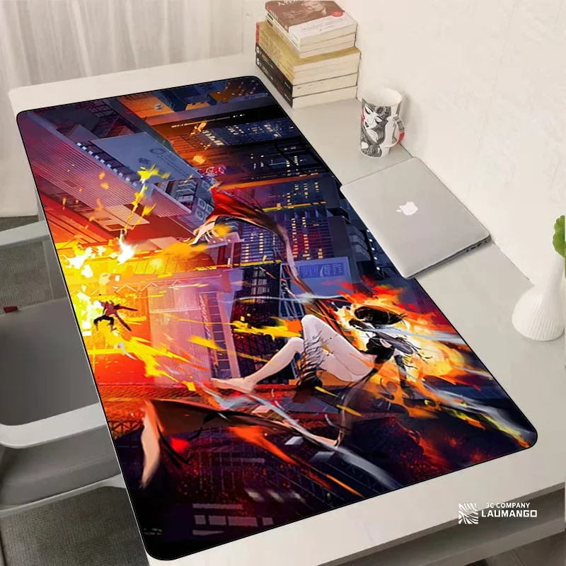 

Chainsaw Man Mouse Pad Mat Anime Pc Gamer Cute Keyboard Kawaii Gaming Accessories Large Desk Xxl Mause Mats Carpet Mousepad Mice