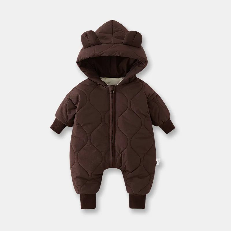 Thicken Fleece Baby Jumpsuits for Winter