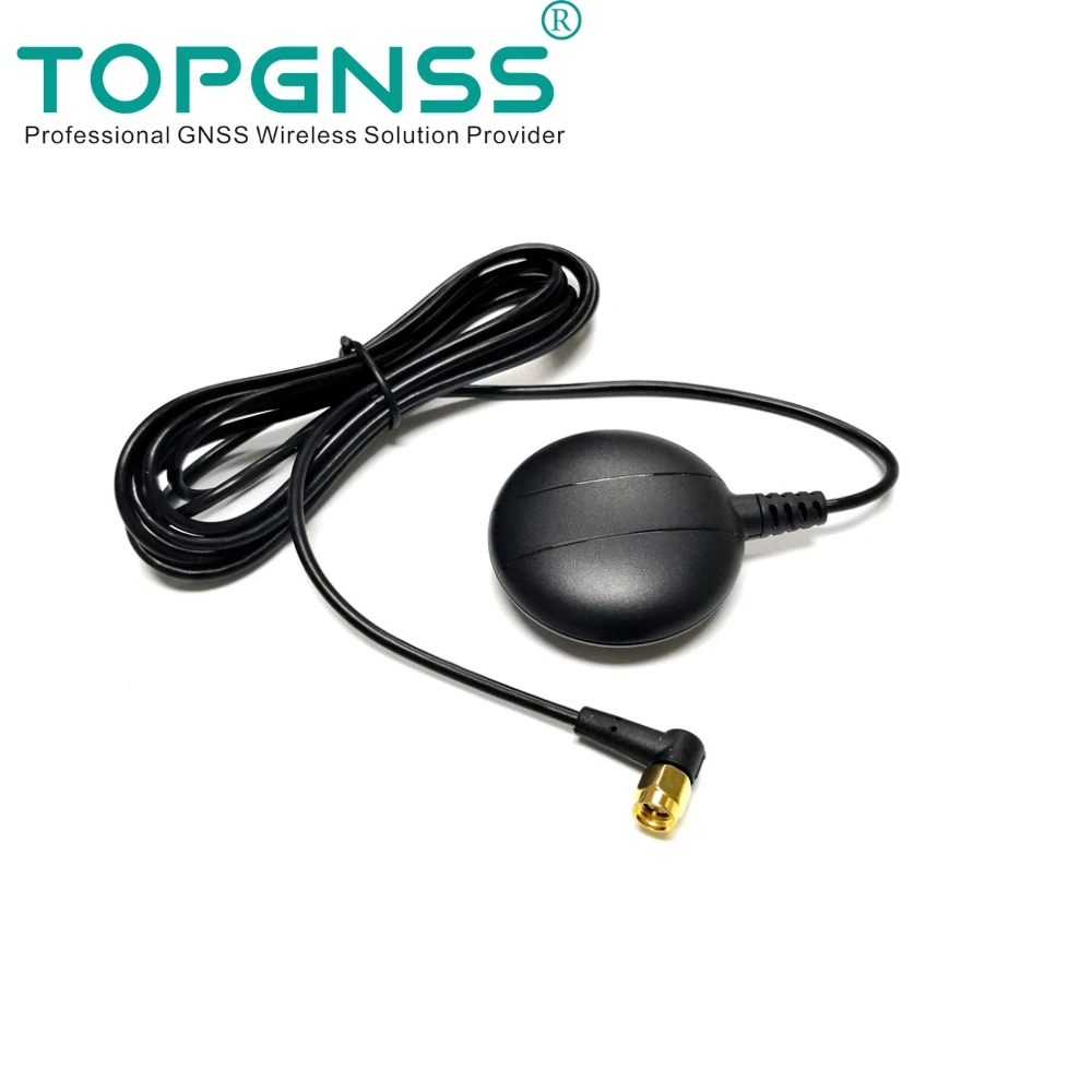 AN-502G RG174 2m GPS GLONASS Dual Antenna Vehicle Navigation Active Antenna GPS Positioning Antenna SMA GNSS Antenna TOPGNSS