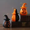 Double Side Pumpkin Skull Night Light Lamp Changing LED Nightlight Room Decor Table Desk Lamps Halloween Gifts for Kids Boys 5