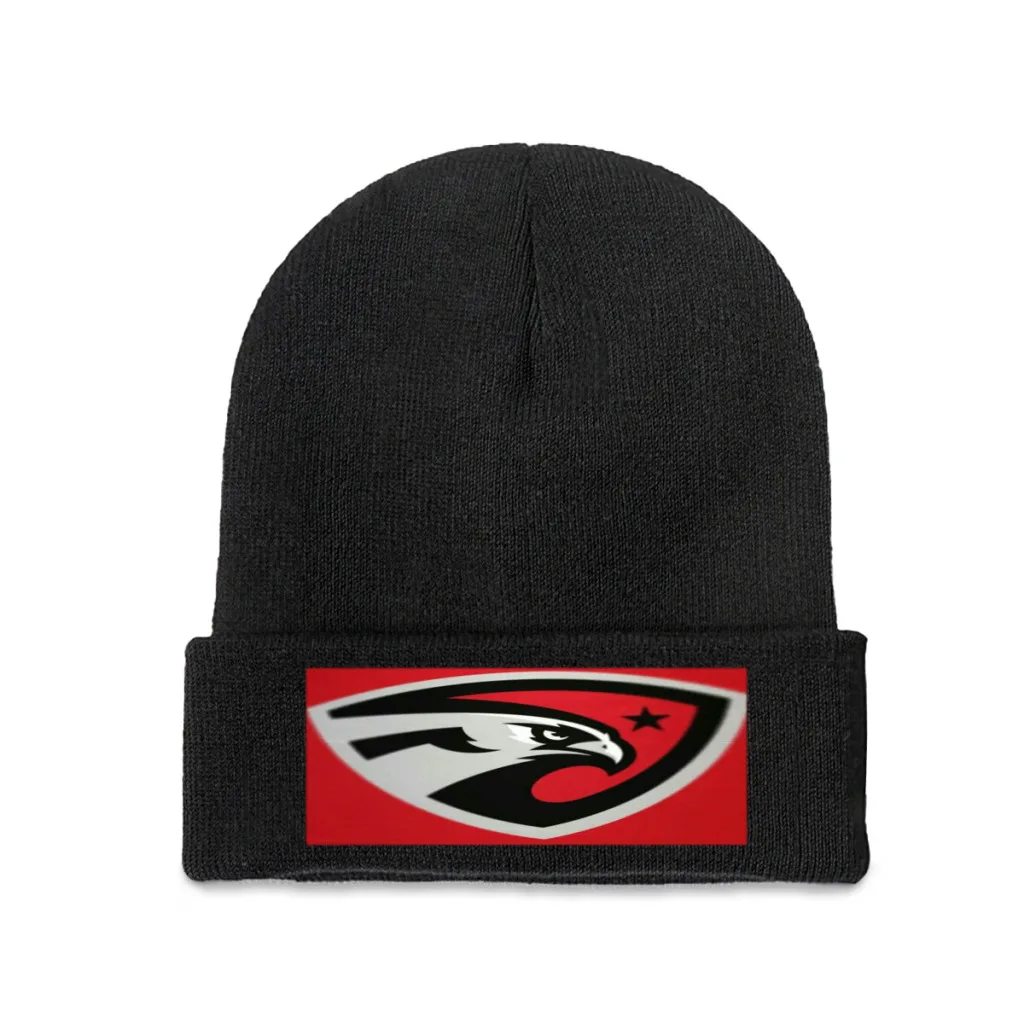 

Fashion Cool Animal Symbol Eagle Dragon Beanie Knitted Hat Alphabet Winter Warm Outdoor Cap For Male Women