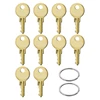 10 Pack CAT74 Toilet Paper Towel Dispenser Keys For Bobrick GAMCO B-263 SOOV CAT 74 Dispenser 1