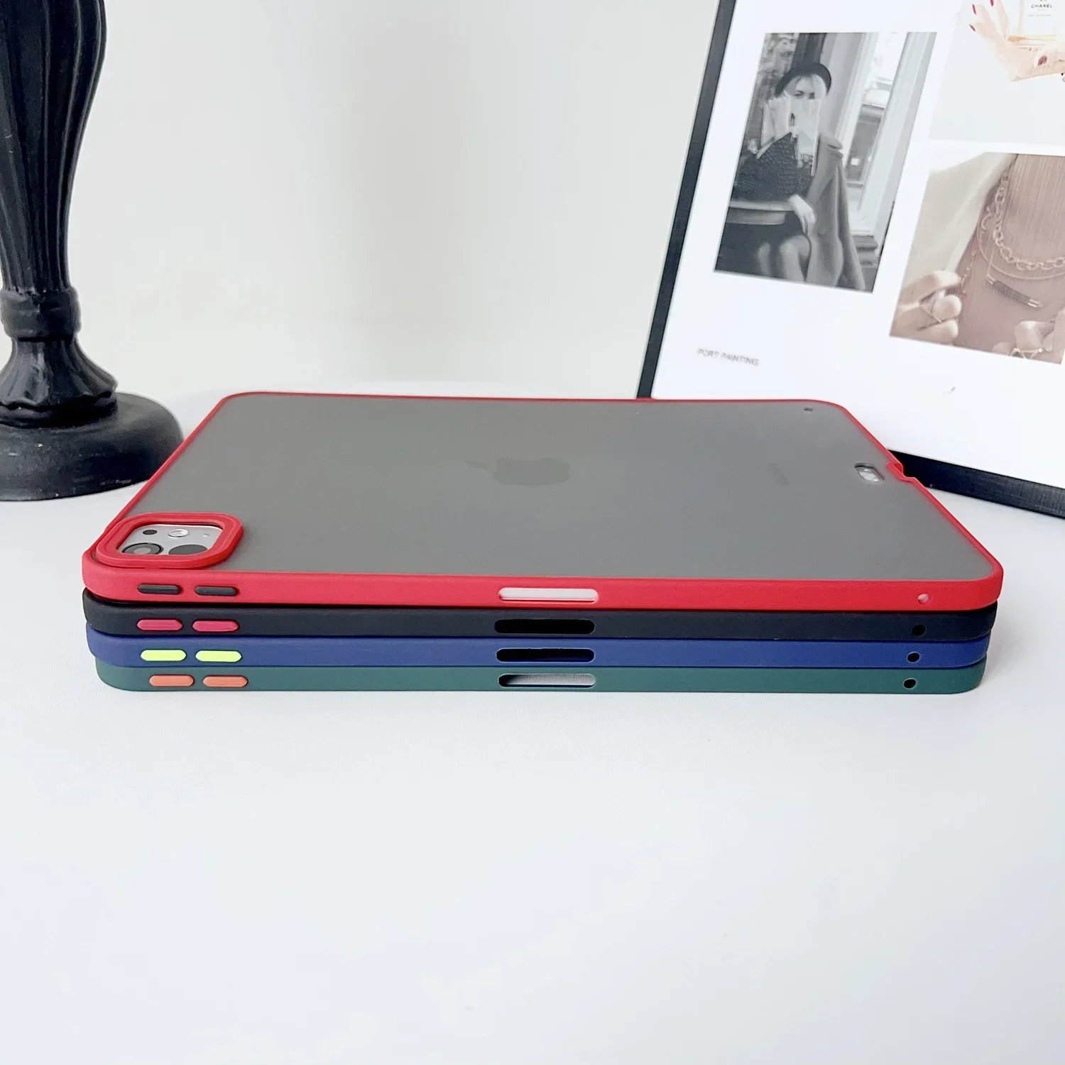Matte Shockproof Tablet Case with Enhanced Protection