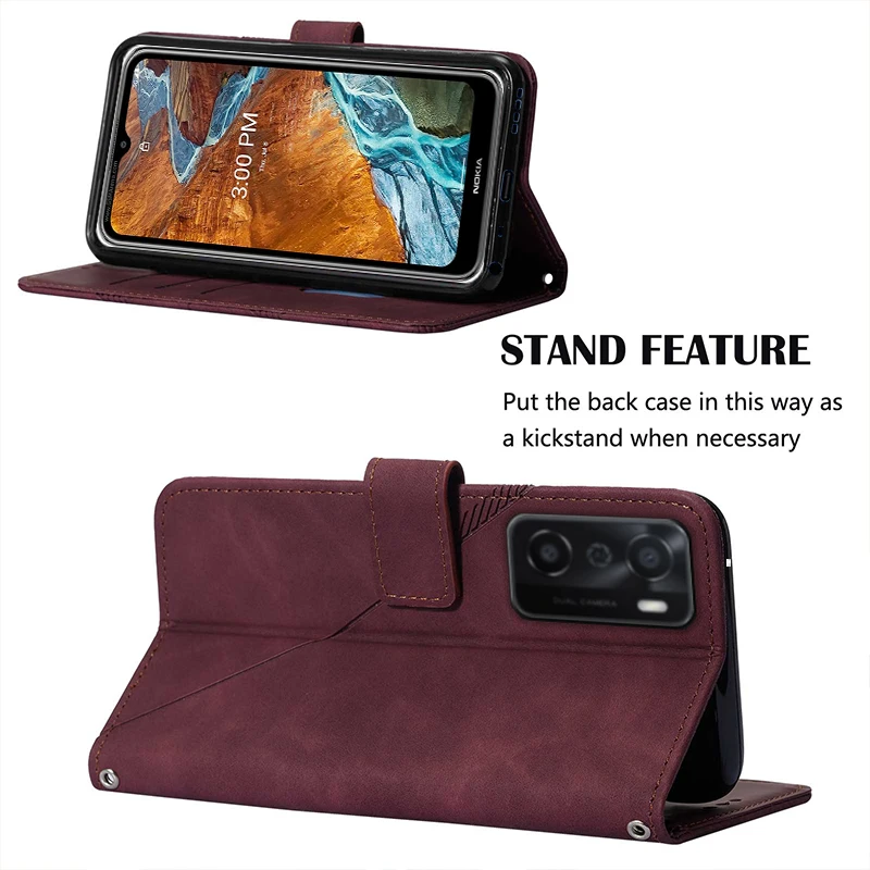 Premium Flip Leather Wallet Phone Case