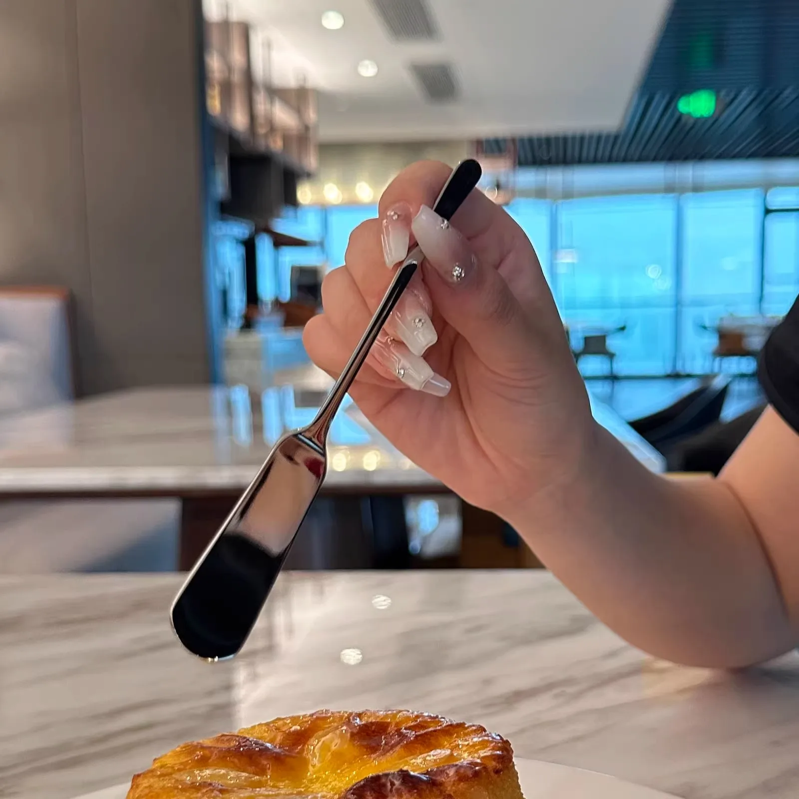 Description Picture 2 of item1pc Butter Knife Stainless Steel Jam Cheese Knife Cutlery Cutter Dessert Knife Cream Scraper Baking Tool Kitchen Accessories