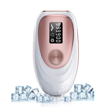 Laser Hair Removal flashes with Ice-Cooling