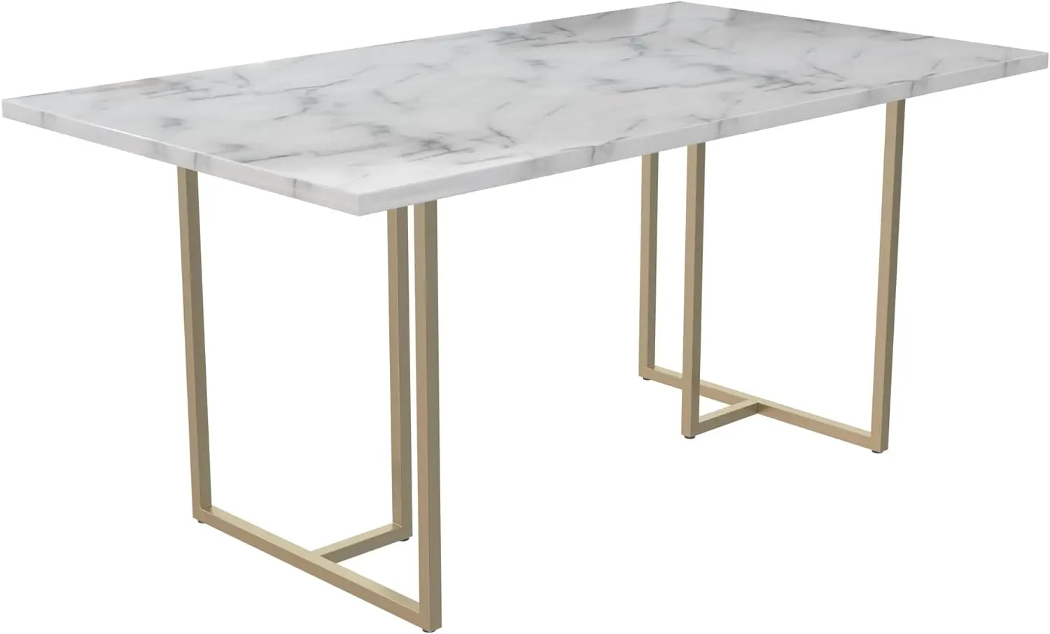 

CosmoLiving by Cosmopolitan Astor Dining Table, 64 in x 36 in x 30 in, White