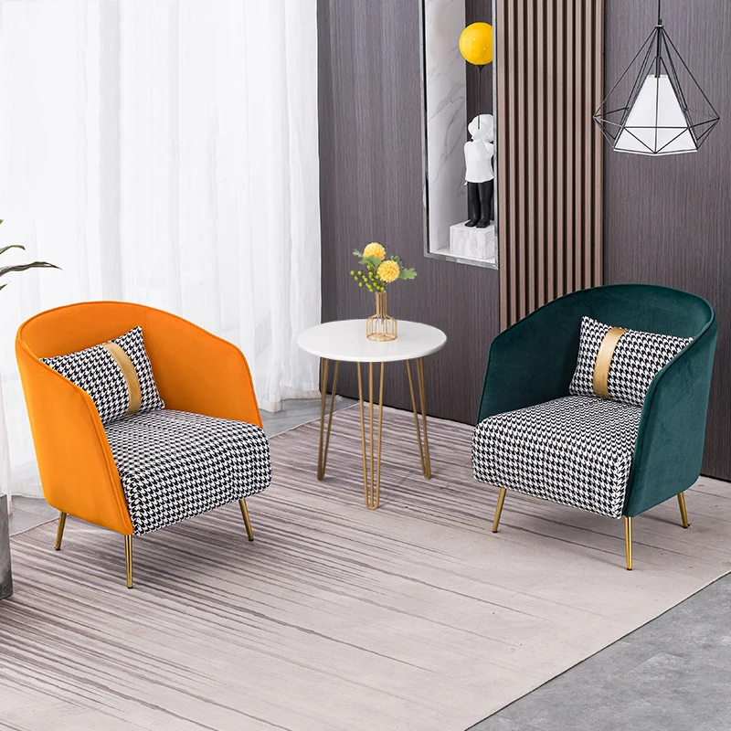 Modern Art Bubble Fabric Single-seat Sofa Chair Small Apartment Living Room  Leisure Sofa Dining Chair Creative Lazy Sofa - Living Room Chairs -  AliExpress