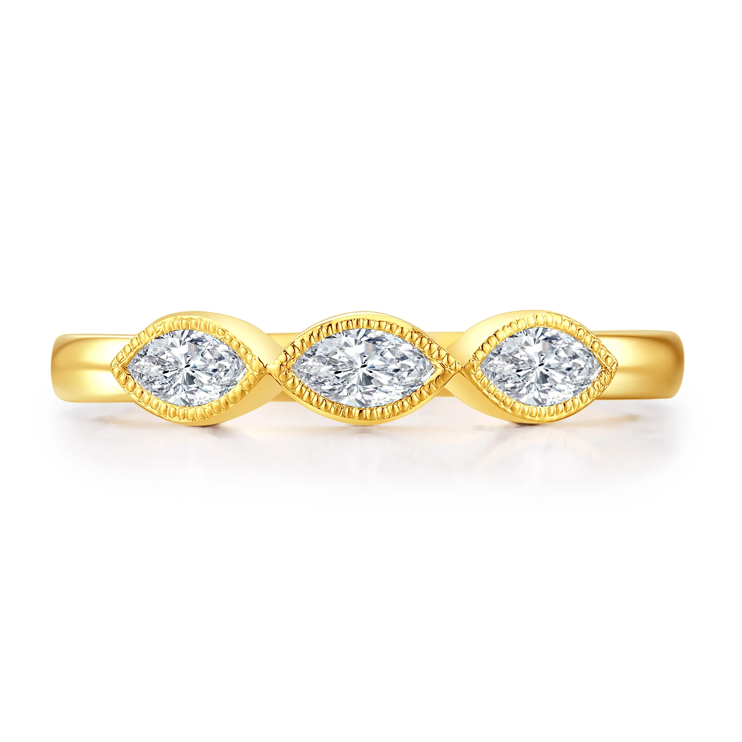 

18k Yellow Gold NGIC/NGTC Certificated Lab Grown Diamond Rings For Women Fashion Engagement Wedding Luxury Jewelry