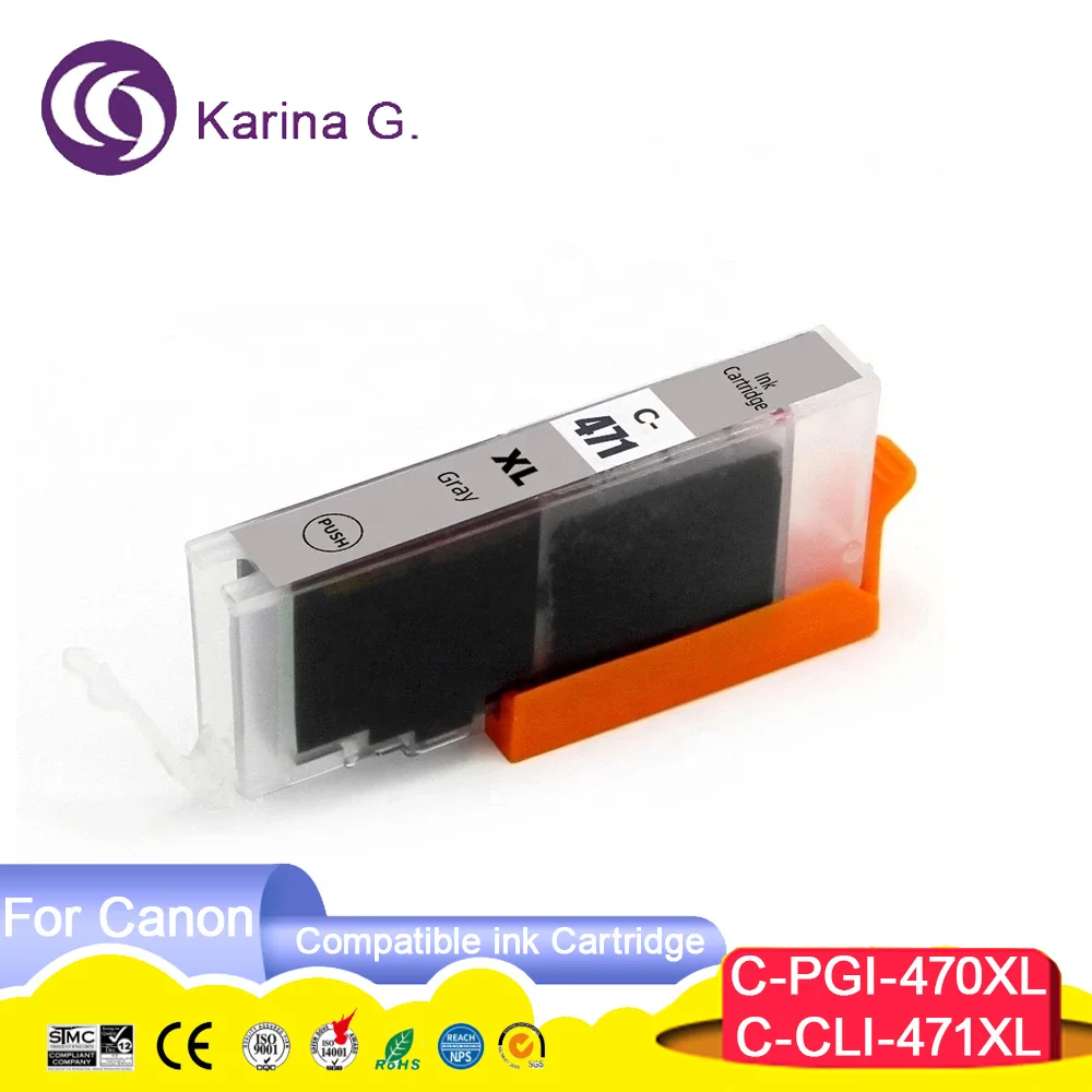 Compatible for PGI470 CLI471 PGI-470 PGI 470 ink cartridge Suit for PIXMA MG77