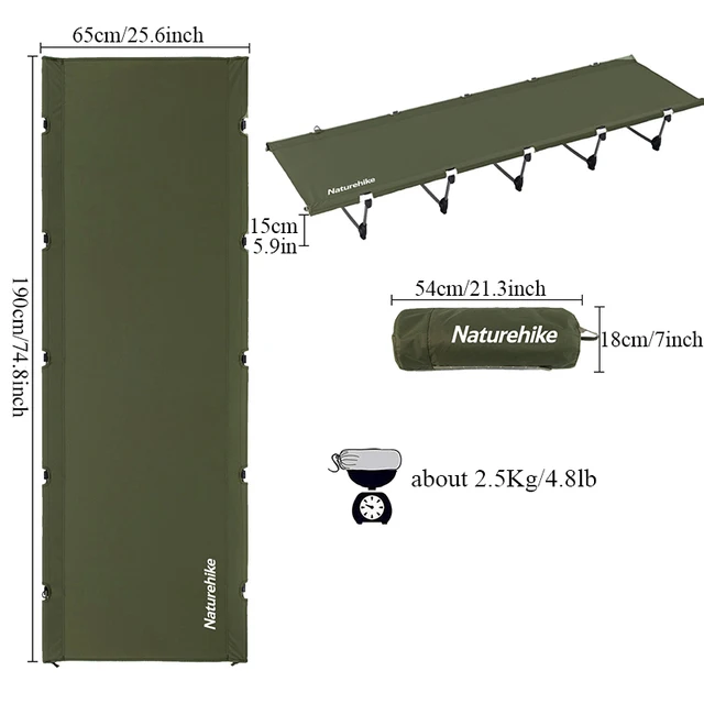 Naturehike 야전침대: 야외 모험의 편안함 보장