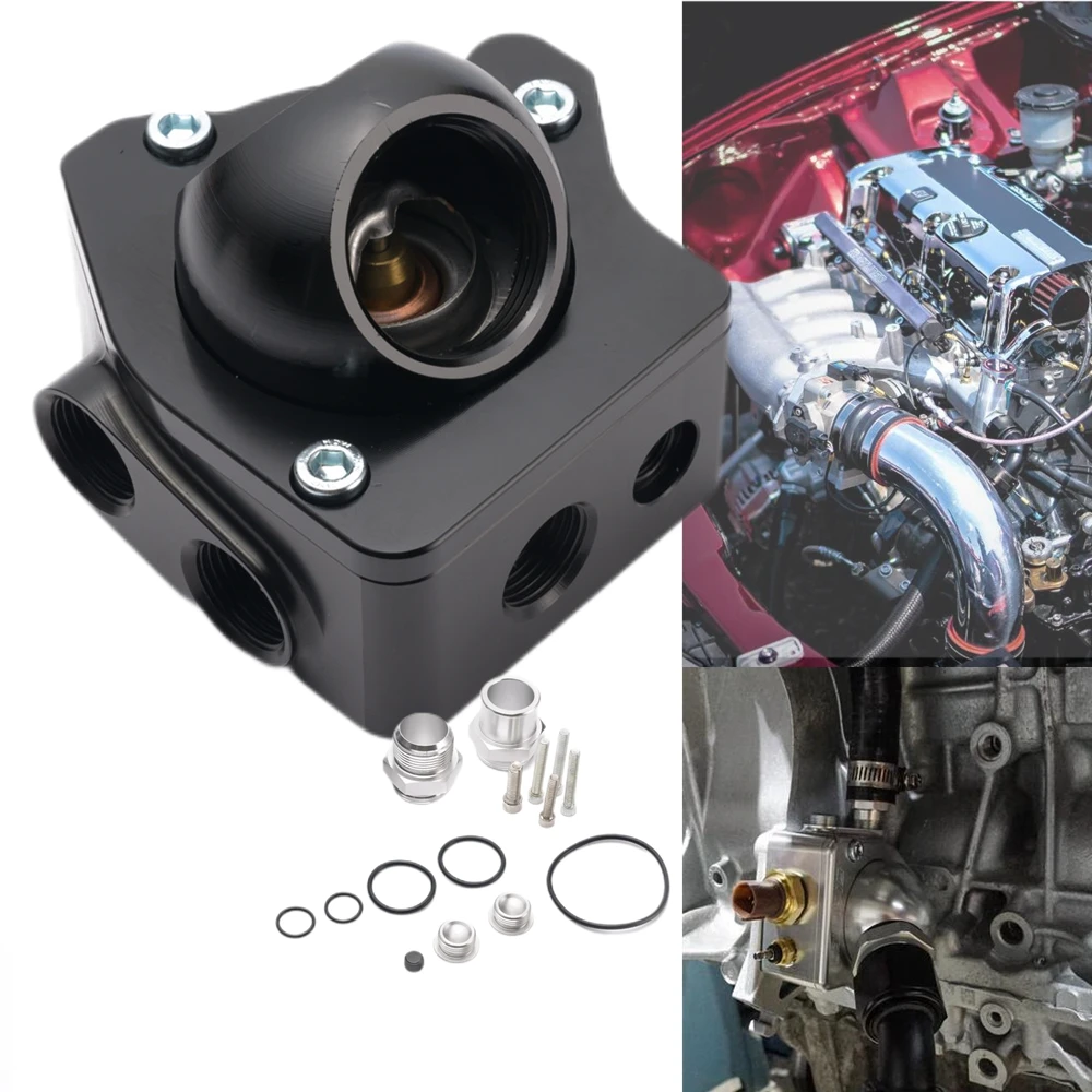 TANSKYDirectWaterPumpMountV2SwivelNeckThermostatHousing16AN