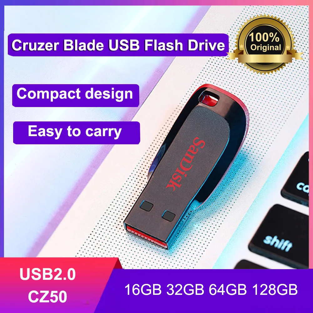 샌디스크  USB2.0 플래시 드라이브 16GB 32GB 64GB 128GB USB ..