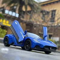 1:32 Maserati MC20 Sports Car Model Alloy Diecasts Metal Toy Vehicles Car Model Sound and Light Simulation Kids Toys Gift A403 2