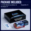1/2pcs Zeee 3S 5200mAh Lipo Battery 11.1V 80C with T/XT60/EC3/5 Plug Hardcase for RC Car Buggy Truck FPV Drone RC Model Parts 6