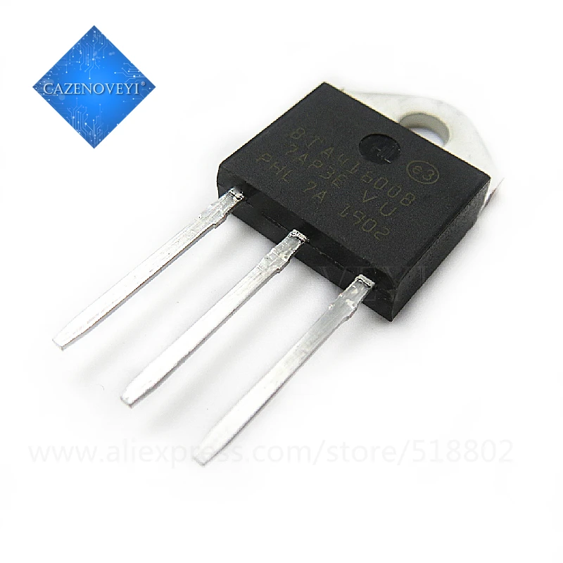 

10pcs/lot BTA41-600B BTA41600B BTA41 40A 600V TO-3P In Stock