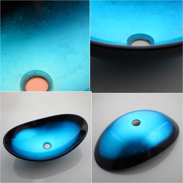 KEMAIDI ห้องน้ําอ่างล้างจานกระจกนิรภัยอ่างล้างหน้าอ่างล้างจานสีดําน้ําตกก๊อกน้ําเคาน์เตอร์ห้องน้ําอ่างล้างหน้า 5 KEMAIDI ห้องน้ําอ่างล้างจานกระจกนิรภัยอ่างล้างหน้าอ่างล้างจานสีดําน้ําตกก๊อกน้ําเคาน์เตอร์ห้องน้ําอ่างล้างหน้า 5