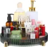 Makeup Perfume Organizer, 360° Rotating Vanity Storage Box Tray Spinning Cosmetics Organizer for Dresser Bathroom Countertop 2