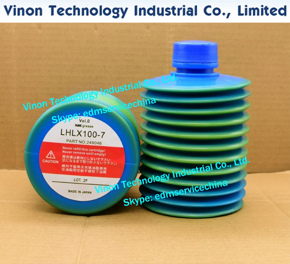 2 Bottles LHLX1007 MYS7 Lubricating grease，0.7KG/Bottle. Fanuc Robot LUBE Grease，Wire Cutting