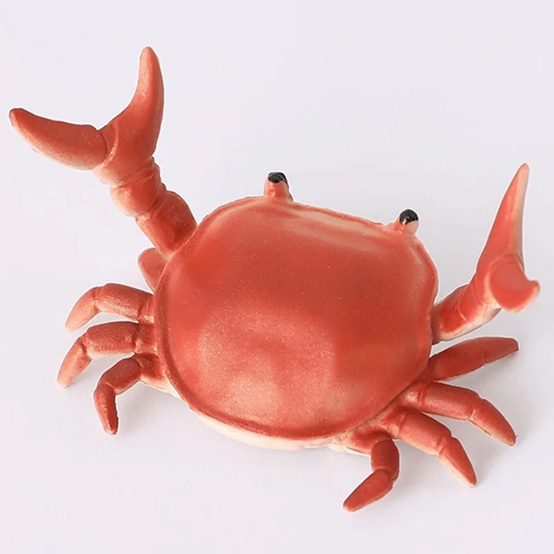 Pen holder pen and brush holder Easy To Hold Weightlifting Crab Pen Holder Bright Color Crab Pen Holder Simulation For Students Super Cute