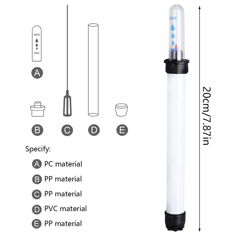 Pack Of 10 Soil Moisture Meter, 20 Cm Plant Water Level Indicator, Water Level Indicator, Soil Moisture Meter, Sensor images - 6