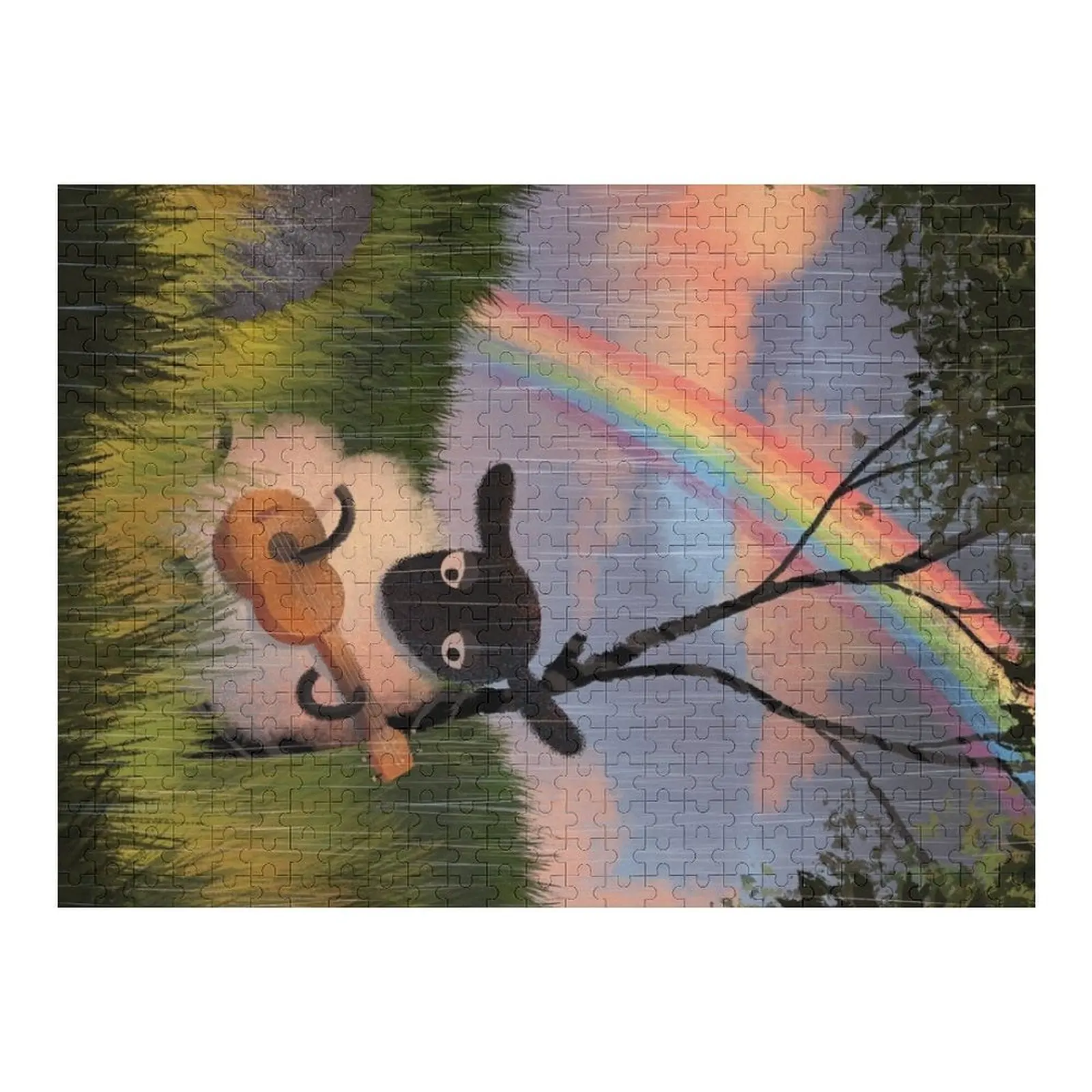 

Sheep Playing Guitar Jigsaw Puzzle Novel Toys For Children 2022 Personalised Wooden Decor Paintings Personalized Puzzle