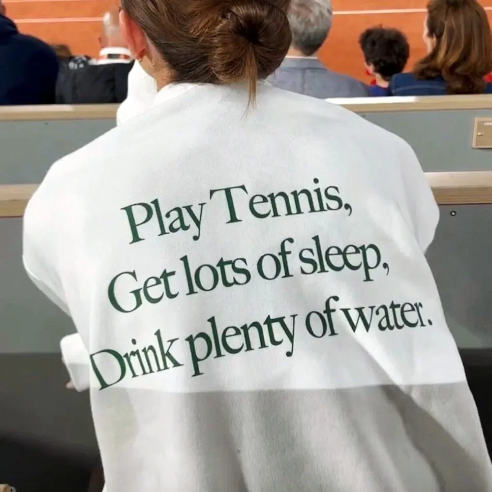 

Свитшот женский с круглым вырезом и длинным рукавом, утепленный флисовый джемпер в ретро стиле, с принтом надписи питьевой воды, Осень-зима