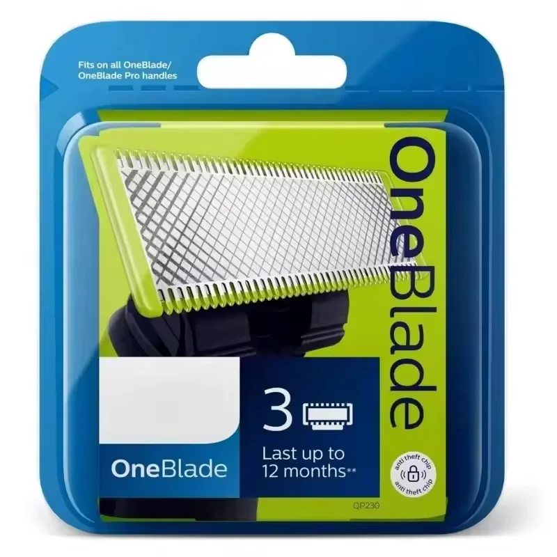 Shaver Replacement Blades Heads for Philips OneBlade One Blade Pro Hybrid Electric Shaver QP25-28 65-66 Razor Blades Razor Parts Shaver Replacement Head