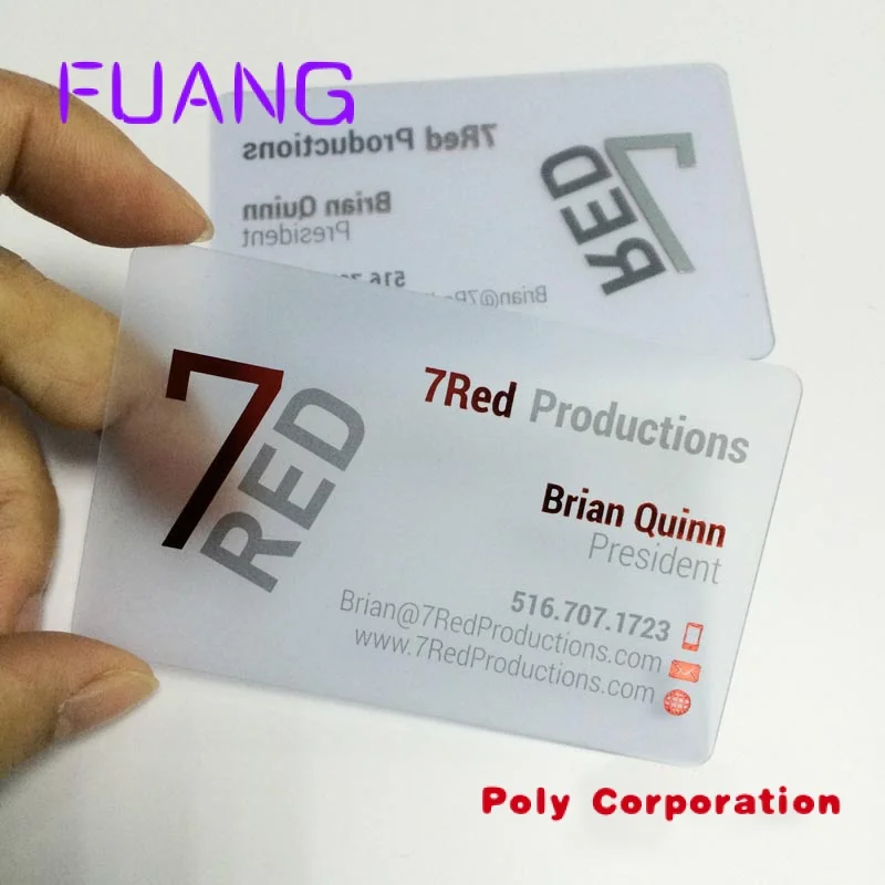 Custom  Customize Logo Printing PVC Card Clear Transparent Business Card Luxury Metallic Gold Foil Plastic Cards