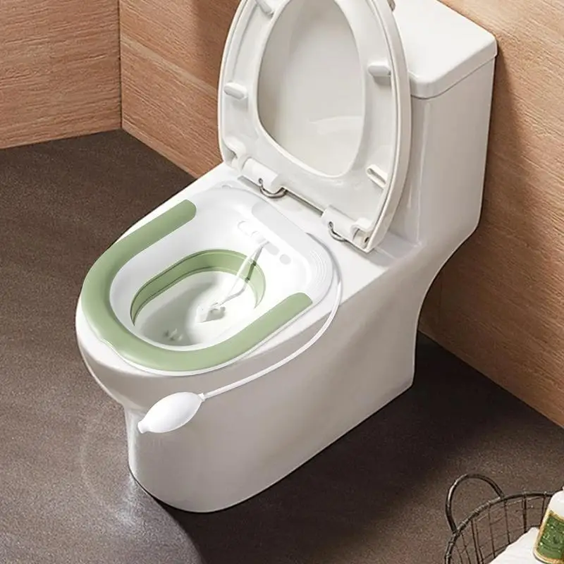 Folding Toilet Sitz Bath Pregnant Women Special Wash Basin Bath Tub Soaking For Pregnant Women Hemorrhoid Patient Care Basin Folding Toilet Sitz Bath Pregnant Women Special Wash Basin Bath Tub Soaking For Pregnant Women Hemorrhoid Patient Care Basin