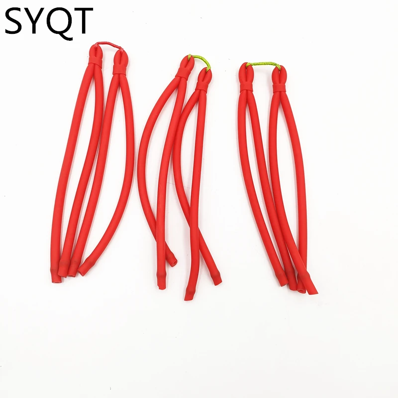 

2pcs2 Shares Card Ball Rubber Band High-strength Elastic Outdoor Slingshot Shooting Fish Dart Using Catapult Accessories