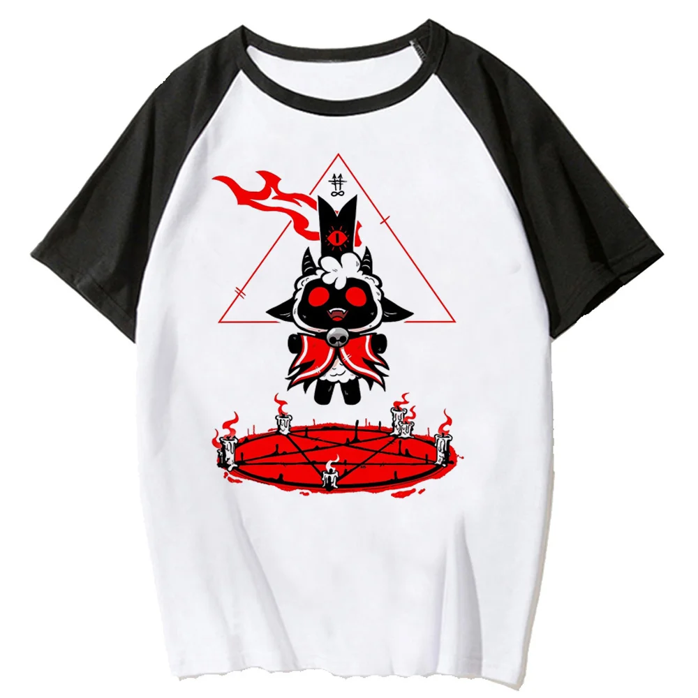 Cult Of The Lamb Tee Donna Estate Top Abbigliamento Anime Femminile