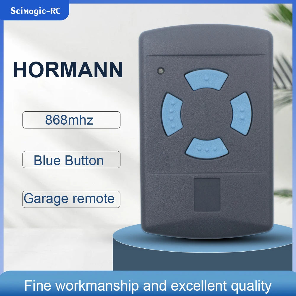 

Hormann HSM2 868,HSM4 868mhz Replacement Command Garage Remote Control