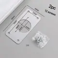 4KA 2pcs 12screws