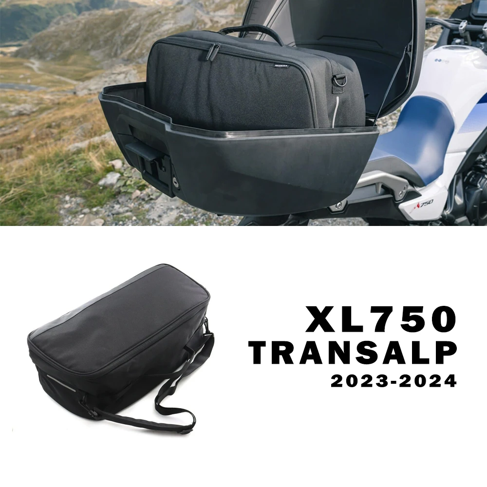 Xl750 Accessori Transalp Per Honda Xl 750 2023 2024 Moto New Top Box Storage Bag Side Case Interno Nylon Impermeabile