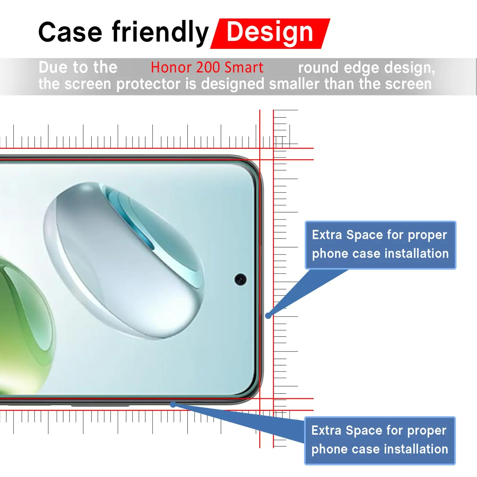 Enhanced Screen Protector for 6.8-inch Display - Premium Tempered Glass, Crystal Clear HD, Scratch Resistant