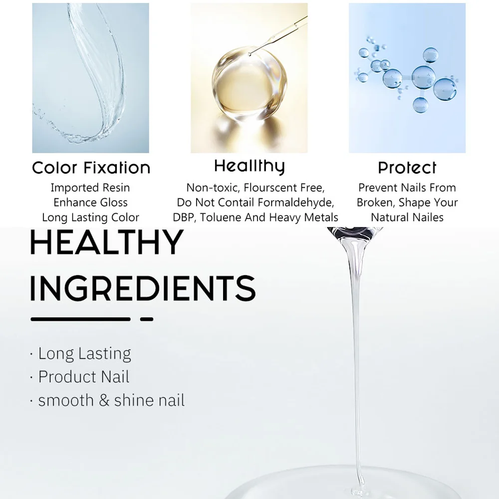 BEMIHART 250g Luminous Top Coat Nail Art Functional Gel Top Base Coat Tempering Matte Reinforcing Gel Primer Liquid