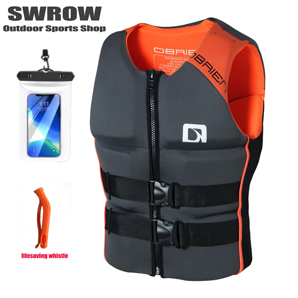 

Adult Lifejacket Swimming Kayak Fishing Vest Portable Surfing Collision Avoidance Buoyancy Vest Water Sports Safety Lifejacket