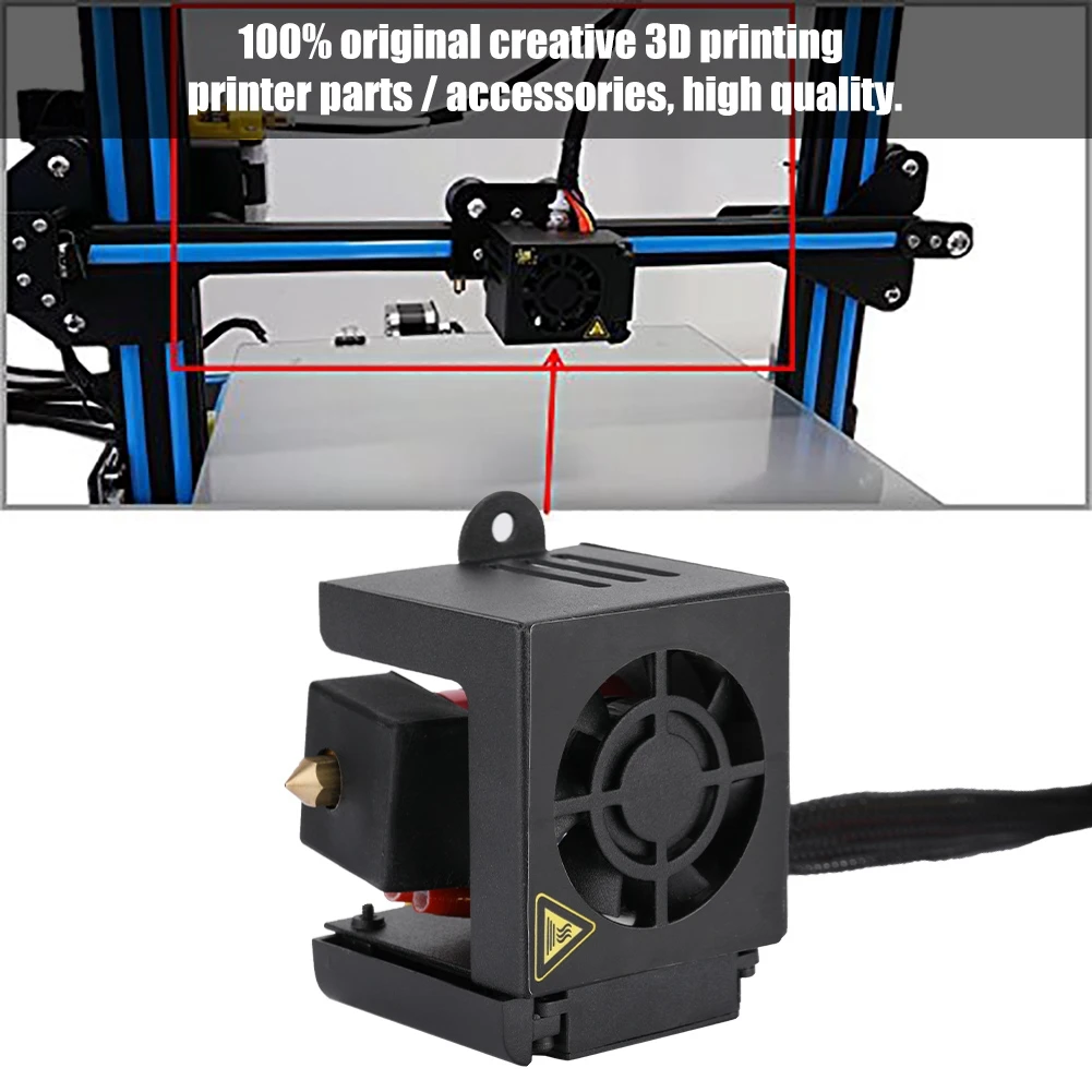 CR10 Hotend Hotend Extruder 3D Printer Stainless Steel J  Hotend Extruder Spray Nozzle Kit For Creality CR-10/10s S4/