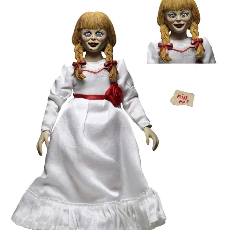 

Neca14893 Annabelle сопровождающая Вселенная 7-дюймовая тканевая передвижная человеческая игрушка для рук