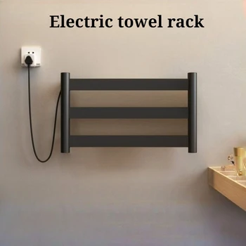 ราวแขวนผ้าเช็ดตัวกันน้ำ สแตนเลส พร้อมหน้าจอดิจิตอล ควบคุมอุณหภูมิไฟฟ้า อุปกรณ์ในห้องน้ำ 2