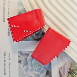 Versatile Non - Skid Ladder Foot Covers - Set of 4 Rubber Insulating Pads (2pcs red)