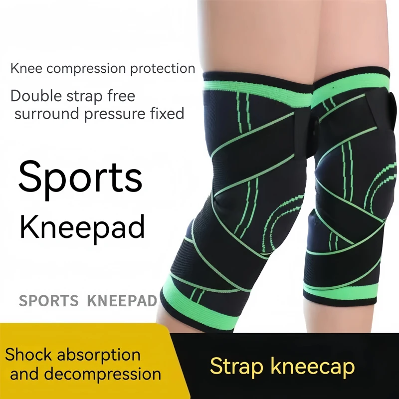 Knee Brace Compression Knit Pad For Sports