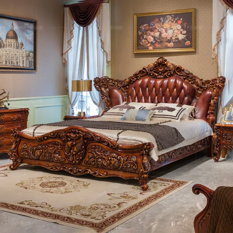 Letto Matrimoniale King Wood Alto Nero Neonata Casa Modulare Letto Matrimoniale Queen Size Luxury Cama Mobili Matrimoniali Per Camera Da Letto