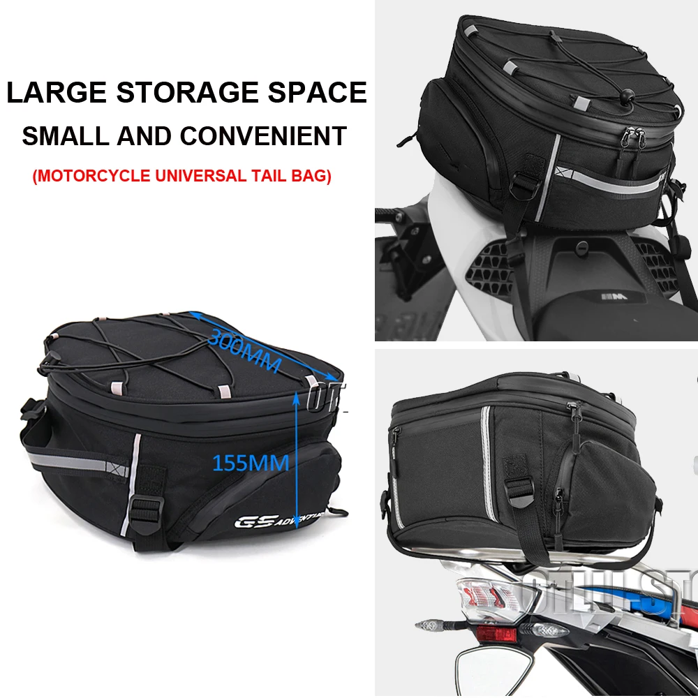 

Universal New Motorcycles Tail Rear Bags Luggage For YAMAHA MT 07 MT09 For Honda Africa Twin CRF1000L NC700 For Kawasaki Z900