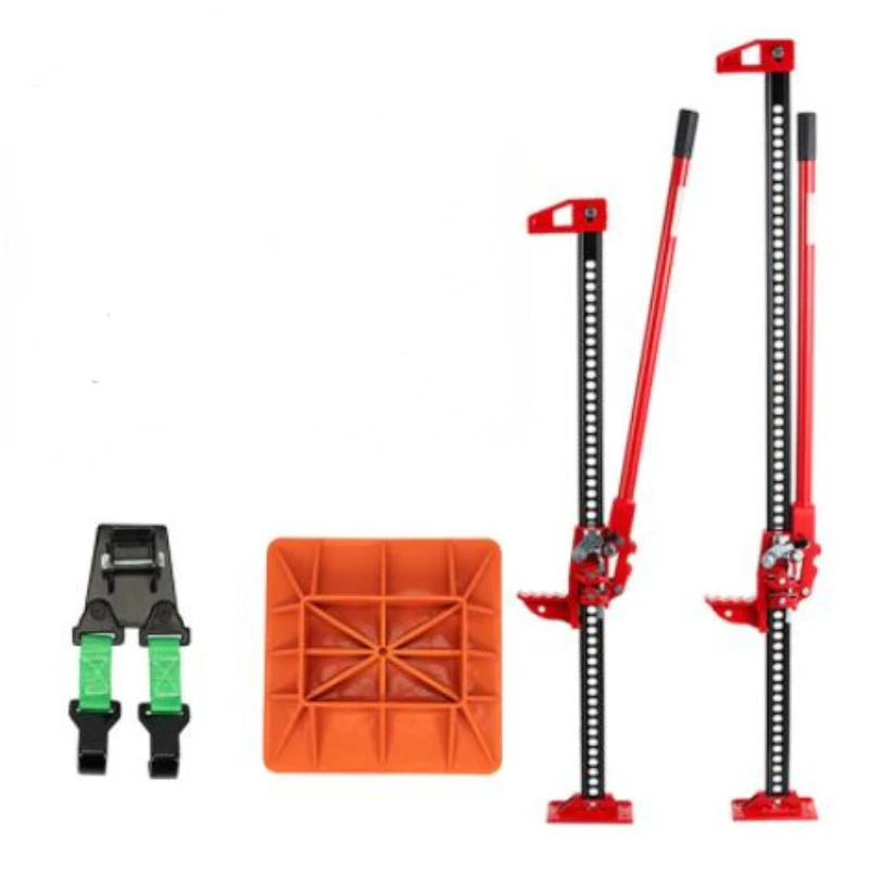 1 Pack 3 ton Steel Hi Lift Jack Load Capacity 33" 48" Farm Lift Jack