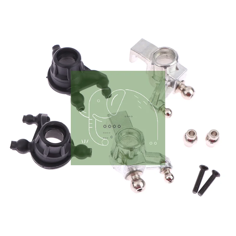 Support de Moteur Drone FPV 3.5x2.7cm Plastique Métal Noir Argent
