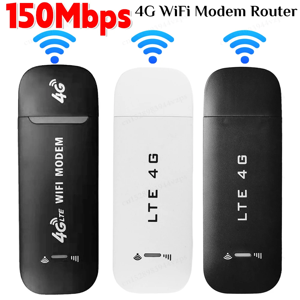 Lte 4G Mini Routeur Haut Débit Mobile avec Hot-Spot 150Mbps Adaptateur