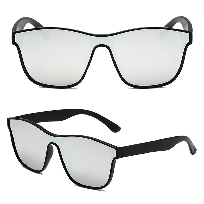 Polarized Sunglasses Men Women Square One-piece Lens UV400 Driving Vacation Shades